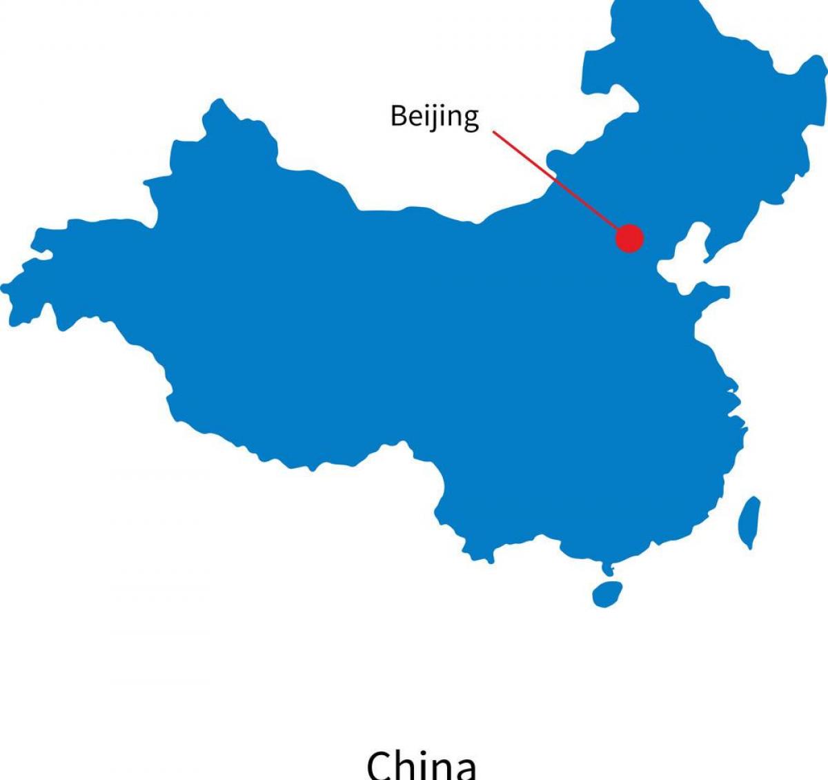 خريطة عاصمة الصين