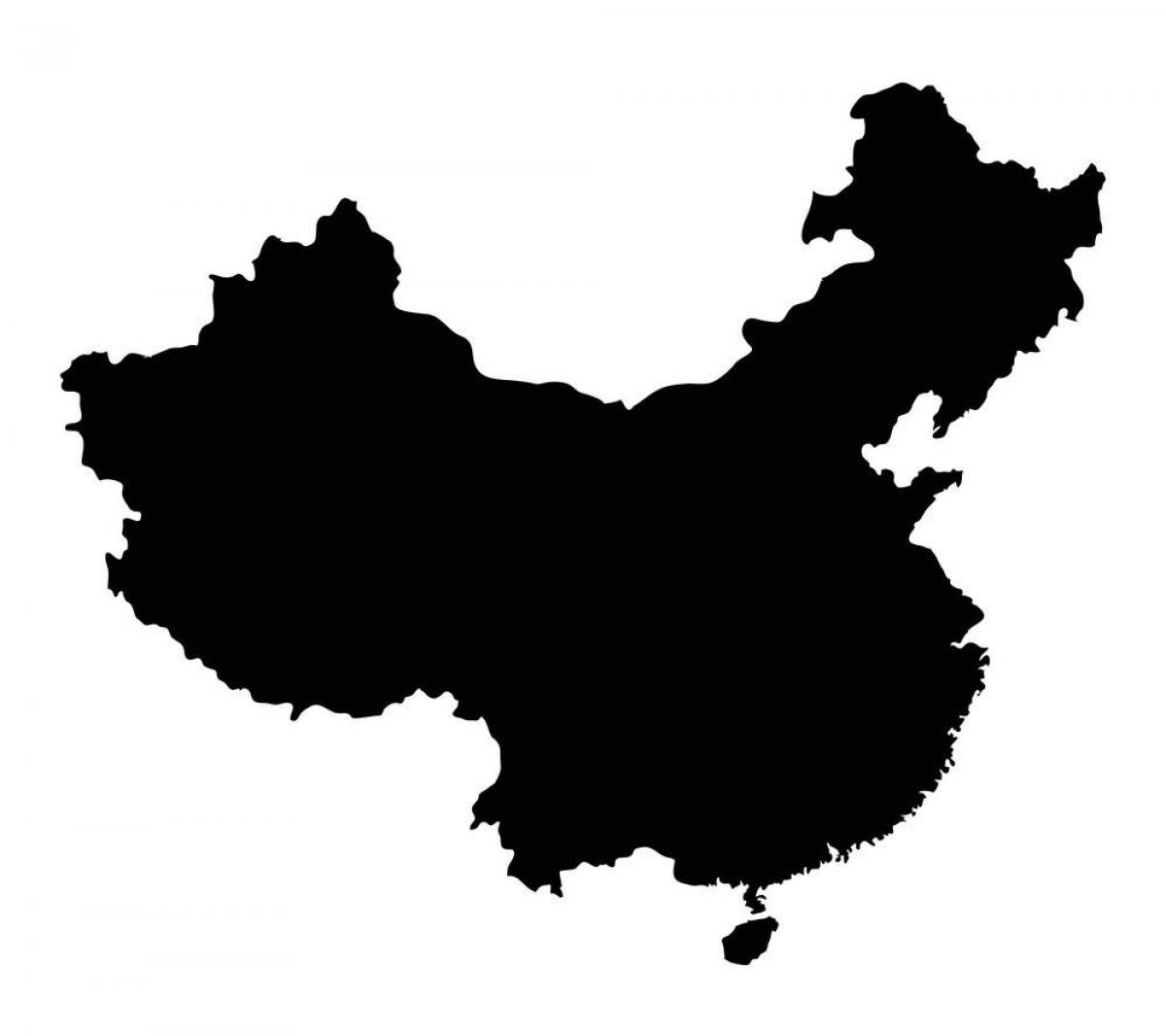 خريطة ملامح الصين